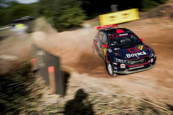 Alexander Villanueva–José Murado (Škoda Fabia RS Rally2). RallyRACC 2024 (Foto: Nacho Mateo)